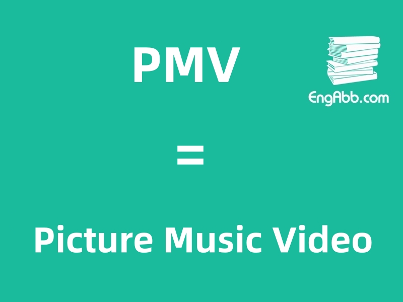 &ldquo;PMV&rdquo;是&ldquo;Picture Music Video&rdquo;的缩写，意思是&ldquo;图片音乐视频&rdquo;