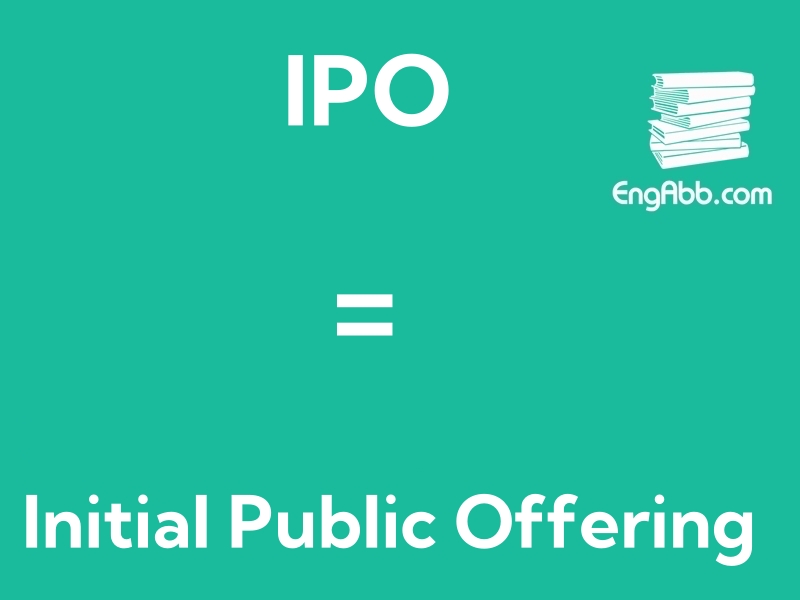 &ldquo;&zwnj;&zwnj;&zwnj;IPO&rdquo;是&ldquo;Initial Public Offering&ldquo;的缩写，意思是&ldquo;首次公开募股&rdquo;