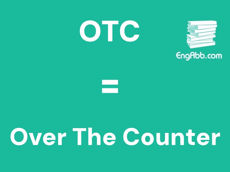 &ldquo;&zwnj;&zwnj;&zwnj;OTC&rdquo;是&ldquo;Over The Counter&ldquo;的缩写，意思是&ldquo;非处方药&rdquo;