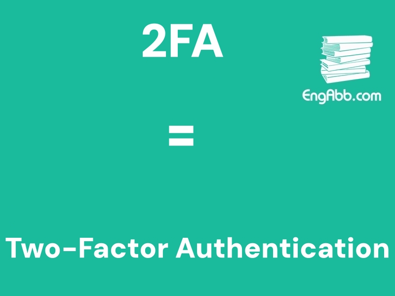 &ldquo;&zwnj;&zwnj;&zwnj;2FA&rdquo;是&ldquo;Two-Factor Authentication&rdquo;的缩写，意思是&ldquo;双因素认证&rdquo;